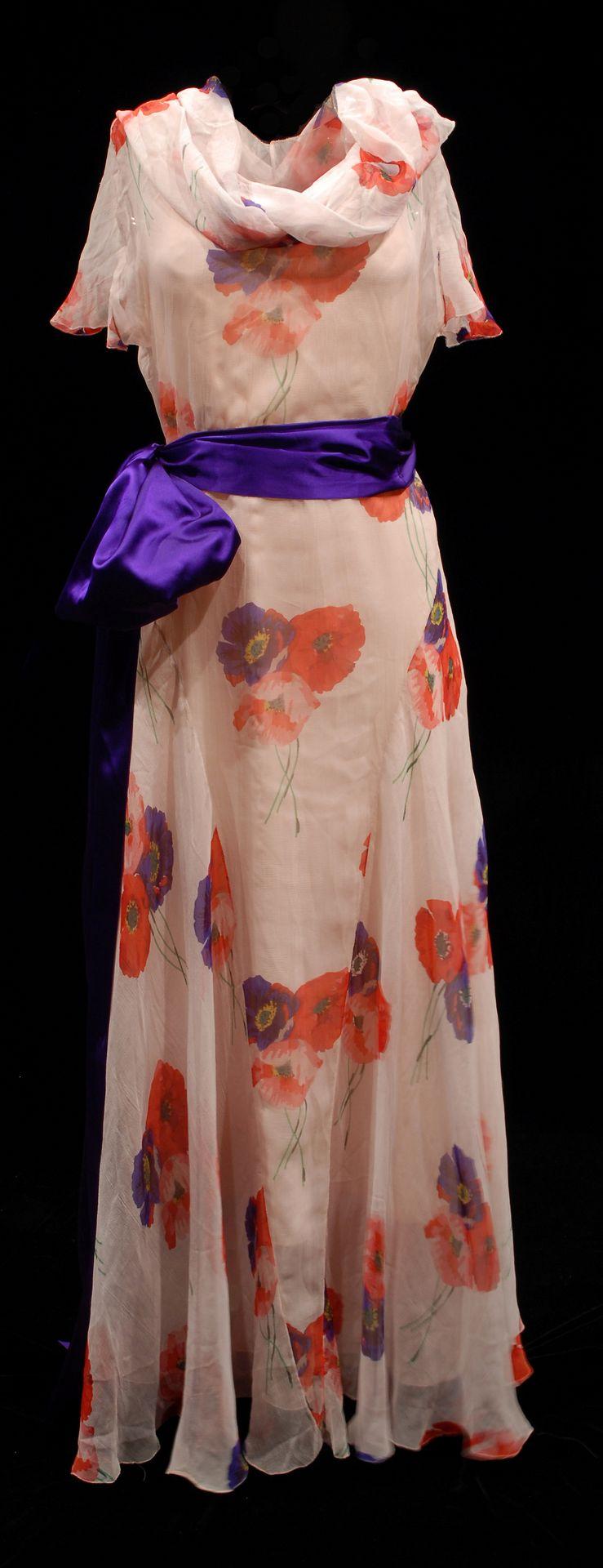 Evening Gown by Madeleine Vionnet, Model 4763, February 1934