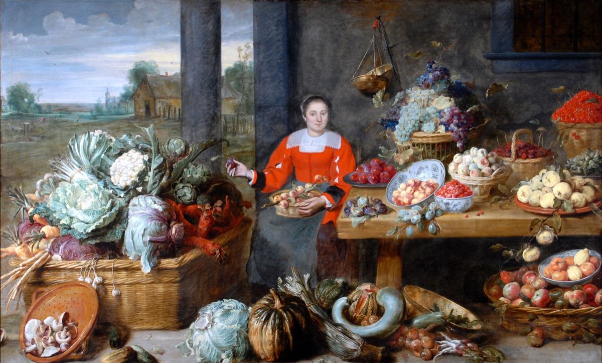 A Fruit Stall, Frans Snyders (1579-1657)