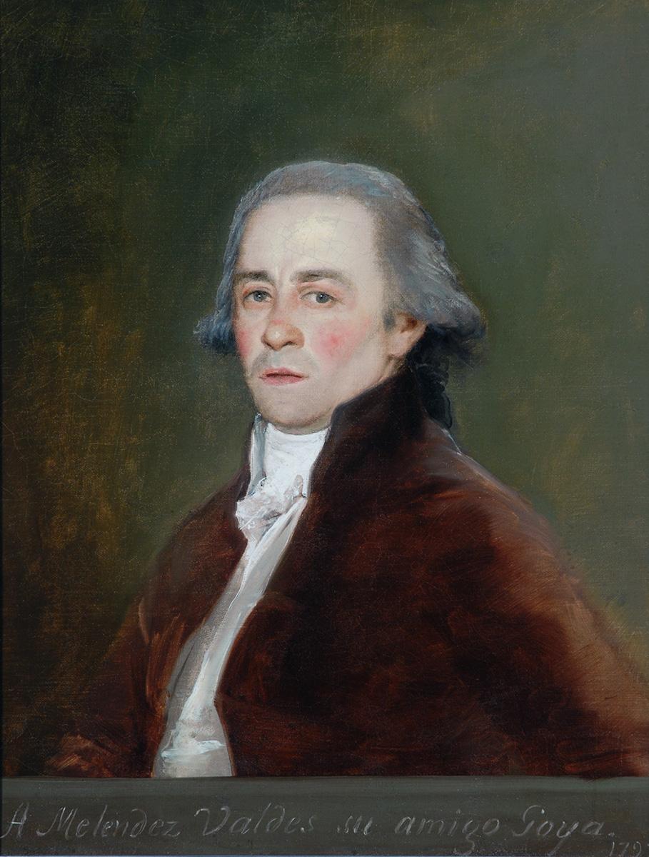 Portrait of Melendez Valdes, Goya (c 1746 - 1828)